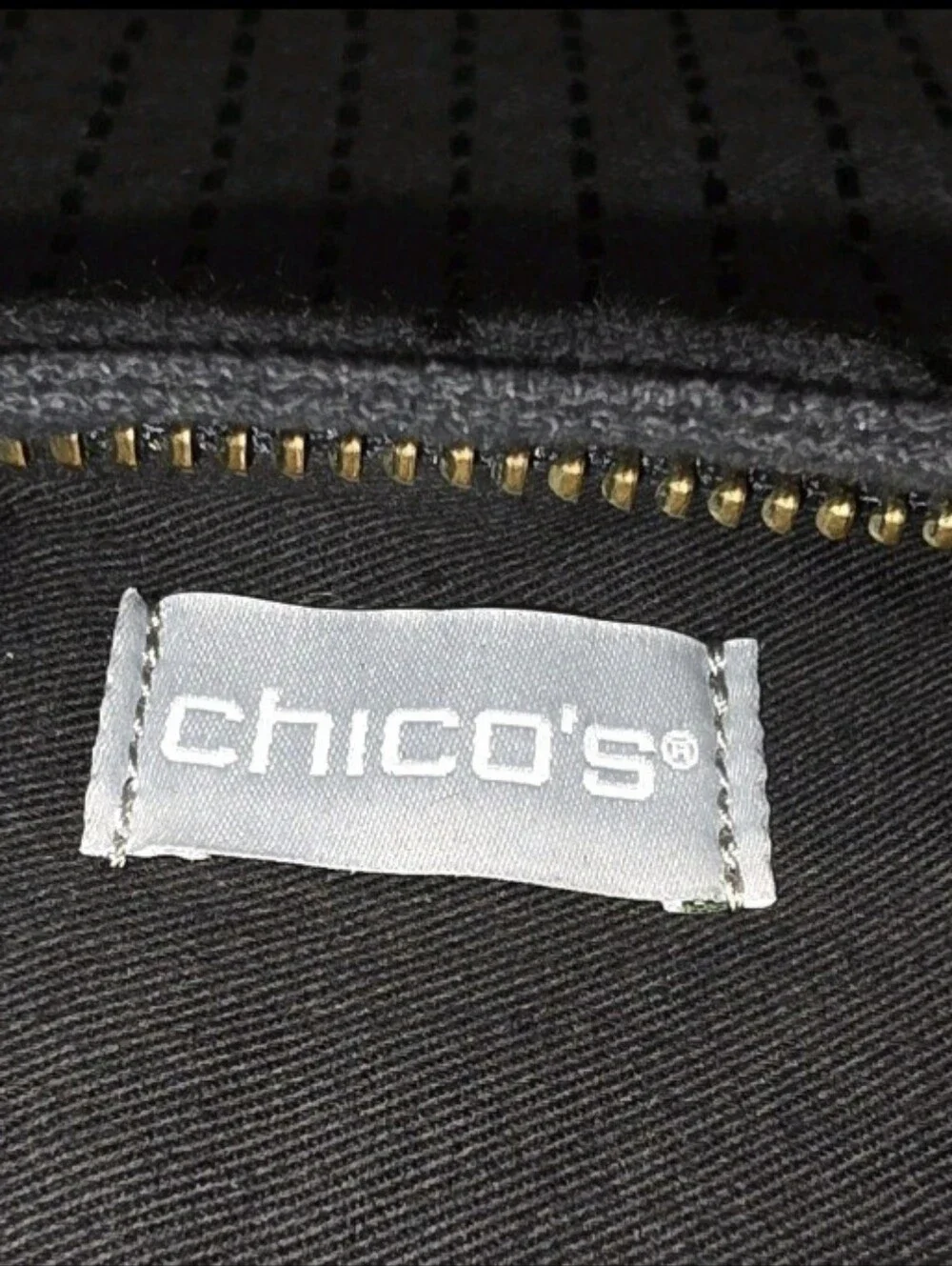 NEW CHICO'S Embellished Black Evening 